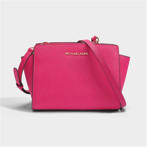 light pink selma michael kors bag|Michael Kors selma medium black.